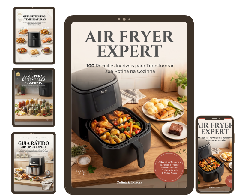 Capa do Livro Principal Air Fryer Expert